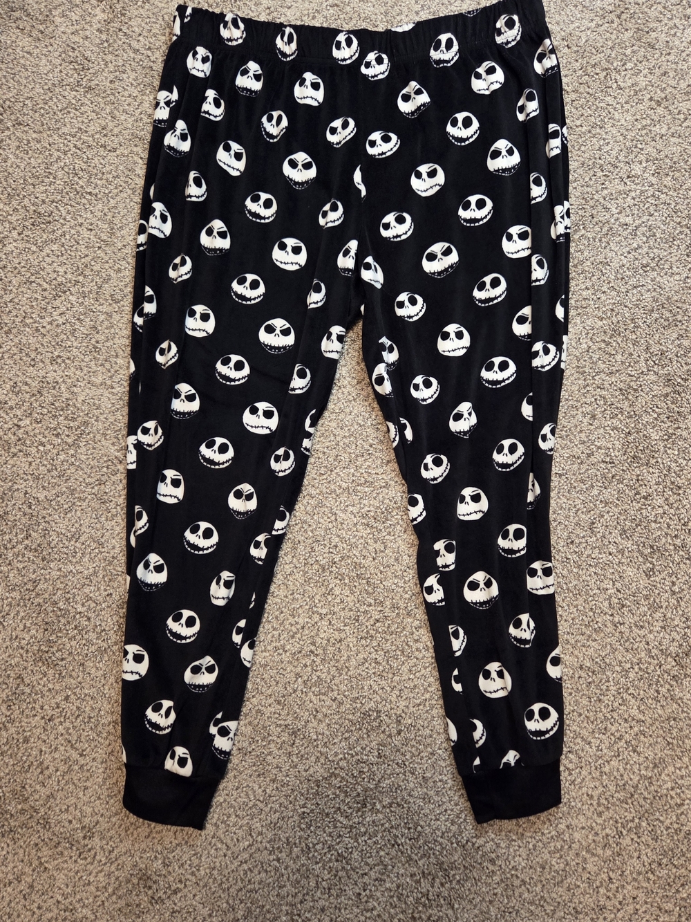 Disney Nightmare Before Christmas Jack Skellington Pajama Set XL Gothic Punk - Picture 10 of 14